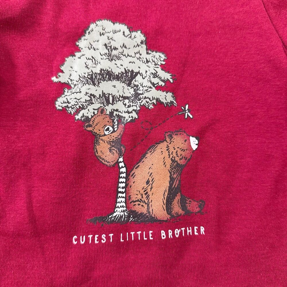 Carter’s Cutest Little Brother Long-sleeve Bodysuit 24m - Picture 2 of 5